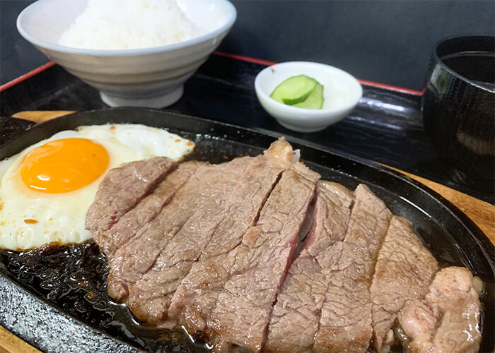 サーロイン定食